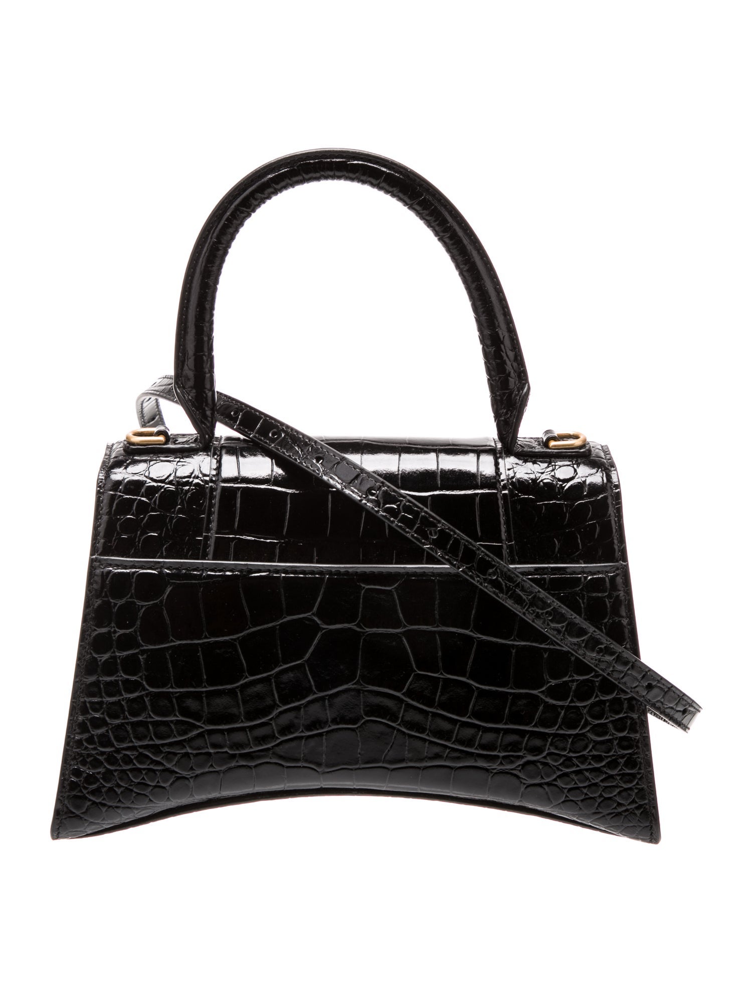 Balenciaga Embossed Leather Hourglass Small